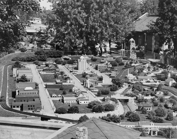 Miniature City at Clinch Park - Vintage Photo (newer photo)